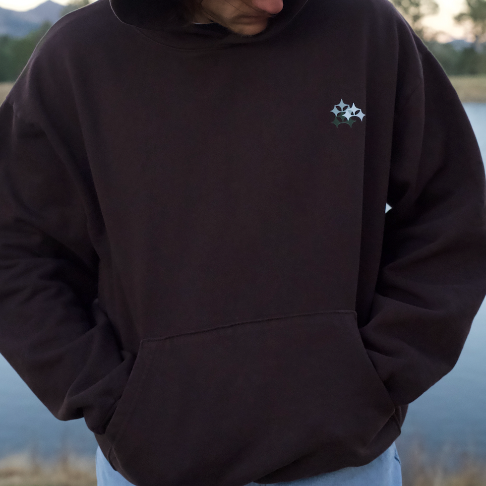 Nouree x KINETRA Hoodie - Chocolate